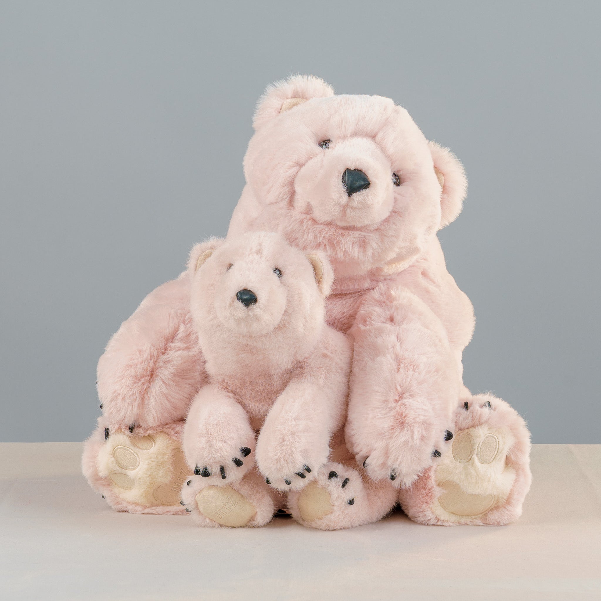 ♡pink_bear♡ Homerbest Pink Sparkle Heart Teddy Bear Plush 14