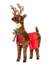 Load image into Gallery viewer, Reindeer Footrest - Bright Red Trim
