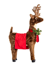 Load image into Gallery viewer, Reindeer Footrest - Bright Red Trim
