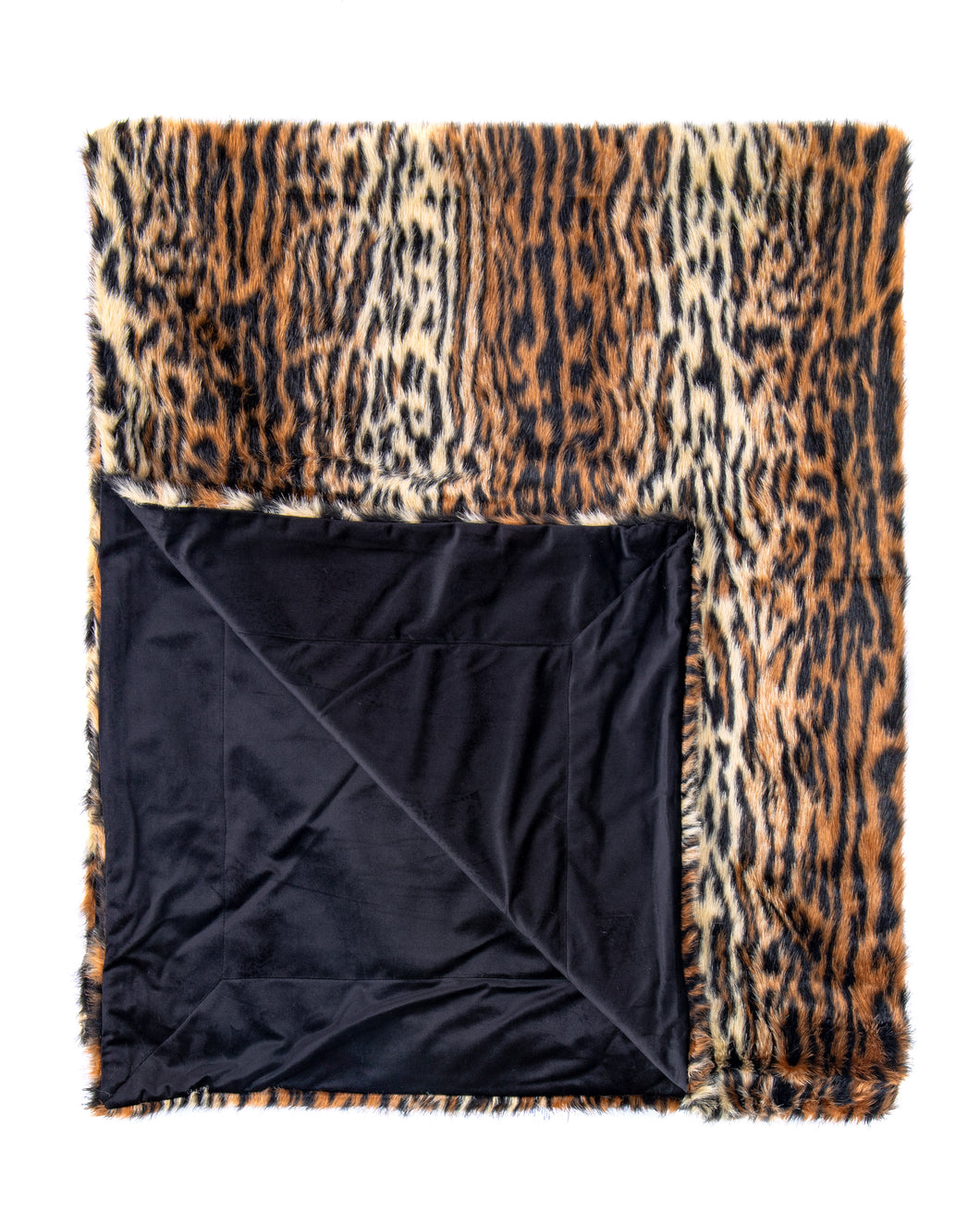 Tiger Faux Fur Throw